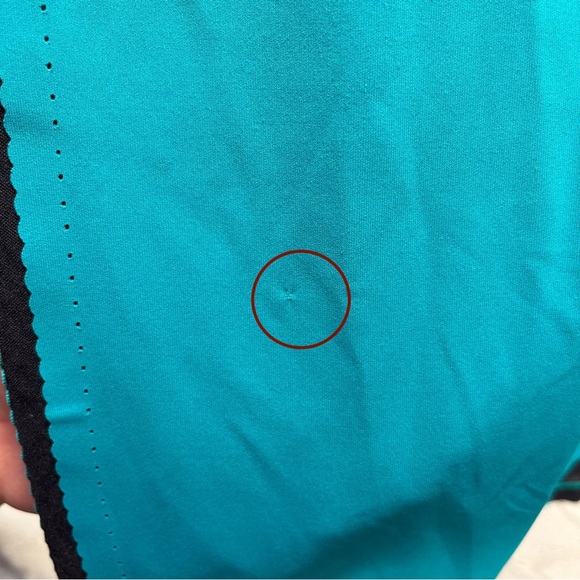 LULULEMON | Capri Workout Pants Teal and Black 6 - Picture 9 of 11